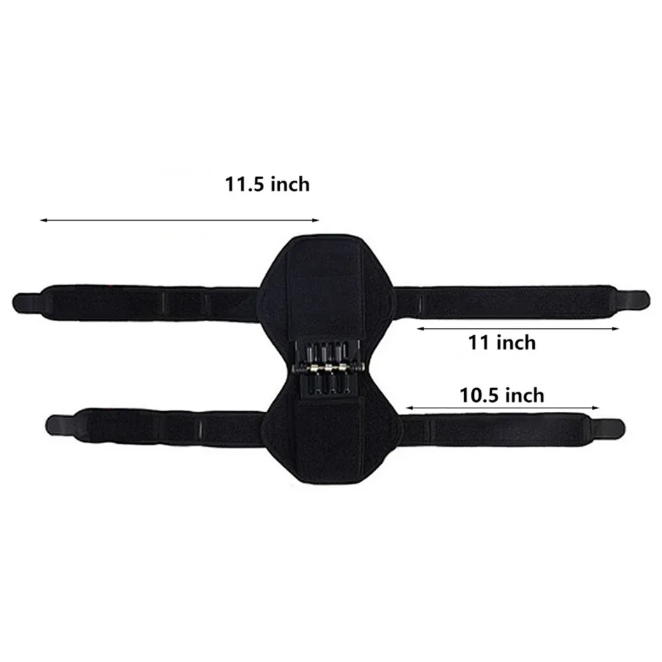 1Pair Power Leg Kneepad Joint Support Knee Pads Spring Force 360 degrees Brace | Climbing Accessories