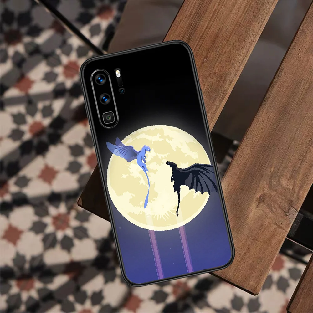 

How to Train Cute Your Dragons Phone Case For HUAWEI P 10 20 30 40 Lite Pro Smart Plus Z 2019 Nova 5T 7i black Funda Tpu Hoesjes