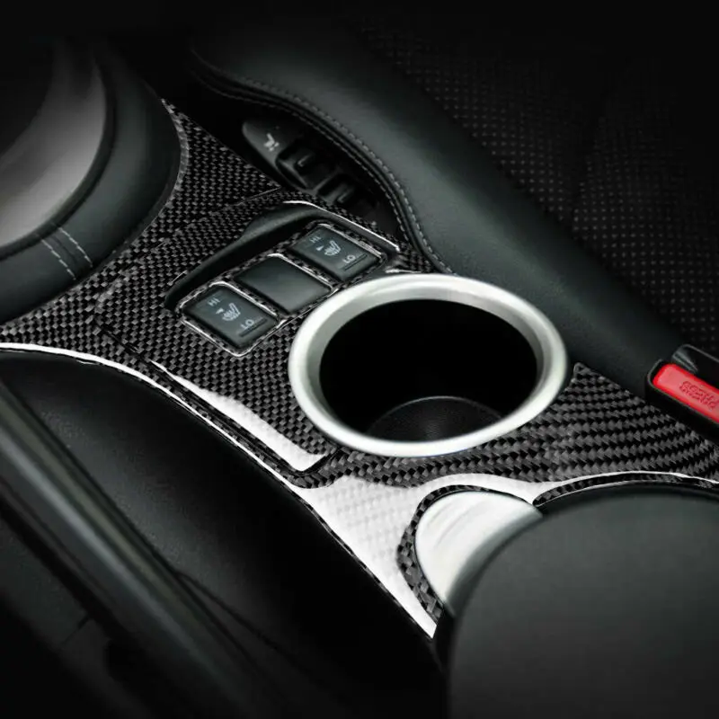 

3PCS/Set Central Console Panel Trim Cover Black Sun-Proof Durable Practical