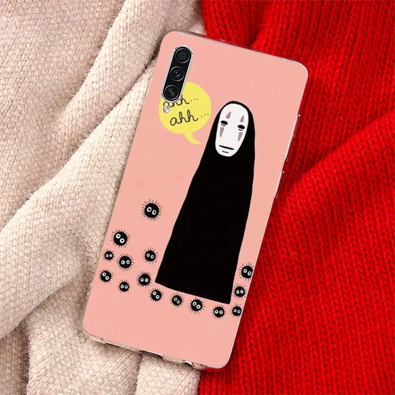 

Studio Ghibli Spirited Away Faceless man Phone Case For Samsung Galaxy S5 S6 S7 S8 S9 S10 S10e S20 edge plus lite