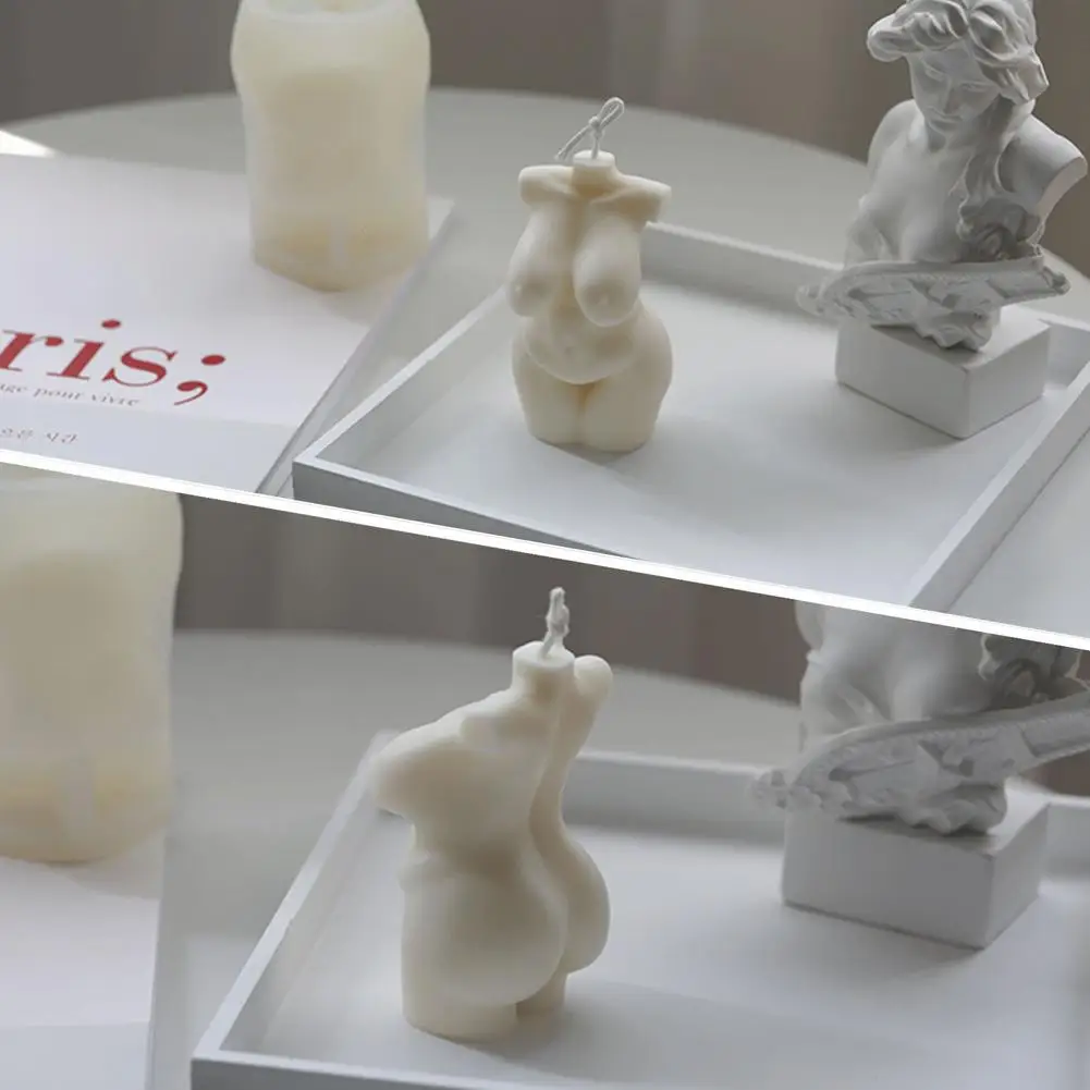 Силиконовые формы в виде свечи для женского секса толстые женские фигурки 3D