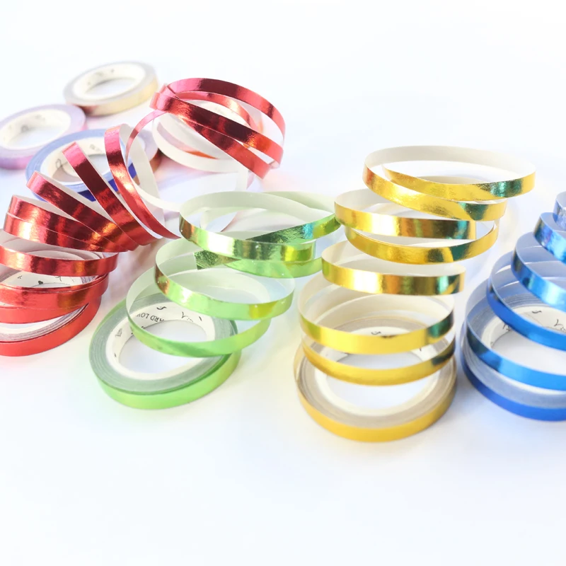 Миниатюрная декоративная Маскировочная лента Domikee лазерный дизайн для