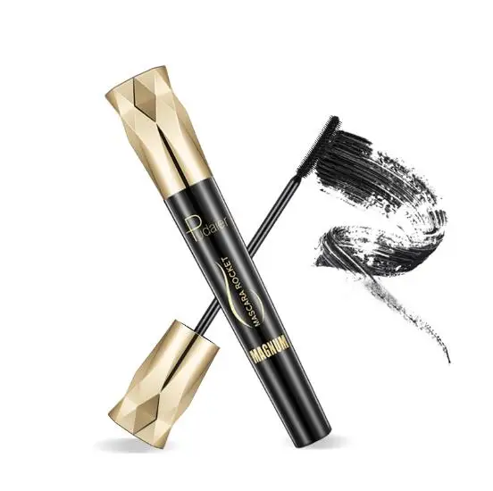 Водостойкая тушь для ресниц Pudaier объемная густая наращивания Черная 4d из