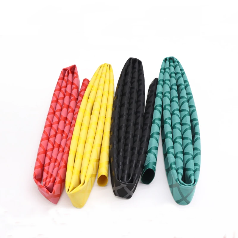 

1M Dia 30 35 40 45 50mm Non Slip Heat Shrink Tube Anti-slip Fishing Rod Wrap Insulated Protect Waterproof Cover