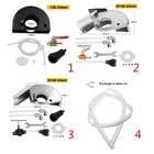 Защита угловой шлифовальной машины, держатель режущей машины, пылезащитная защитная крышка, набор водяных насосов