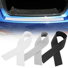 Защитная резиновая наклейка для заднего бампера автомобиля Opel Astra J H G K Insignia Corsa D B E Mokka Vectra, аксессуары