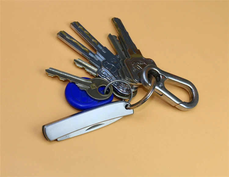SANRENMU 4065 мини Keychian нож карманный инструменты для выживания разблокировка