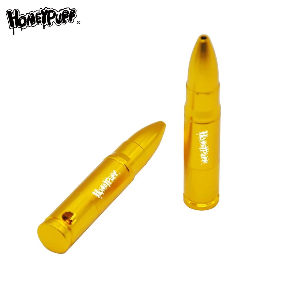 Богатая собака металлические трубы креативная курительная трубка трава Золотая