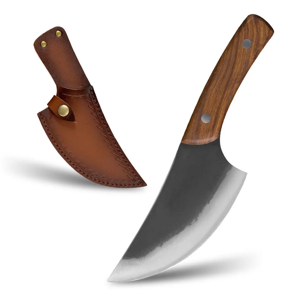 XYj кухонный нож шеф повара для мясника и резки овощей Тяжелые Широкие лезвия