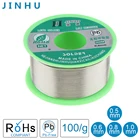 Бессвинцовый сварочный провод 0,50,60,81,0 мм 100 г 99.7% Sn 0.3%, припой с канифольным ядром и флюсом для электрического паяльника