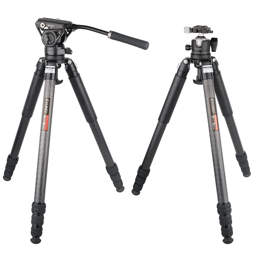 Штатив из углеродного волокна для цифровой зеркальной камеры Сверхмощный