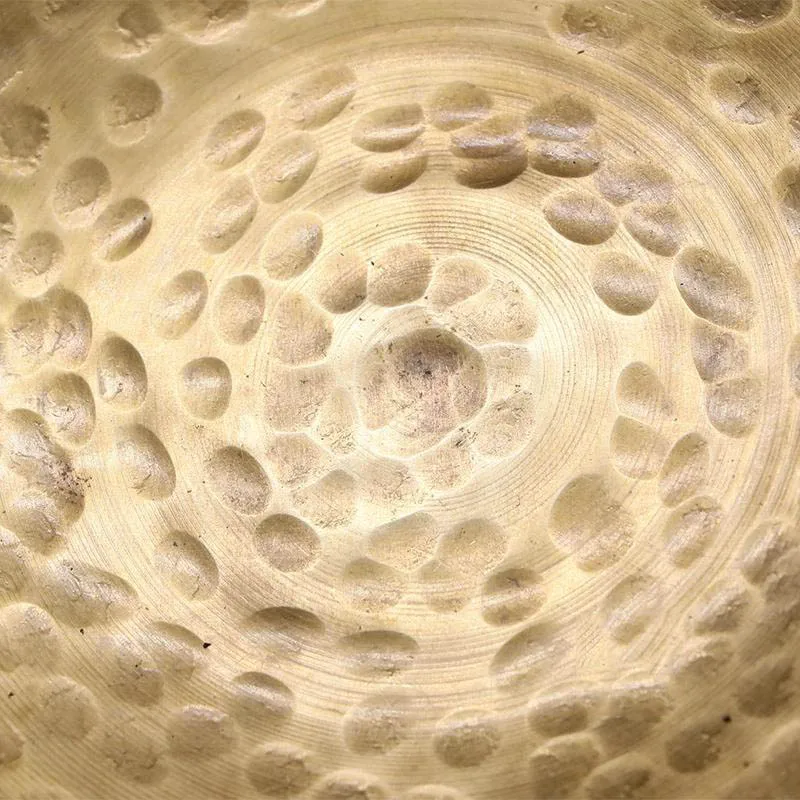 Буддийская медная тибетская чаша Поющая ручной нарезание металлической Будды