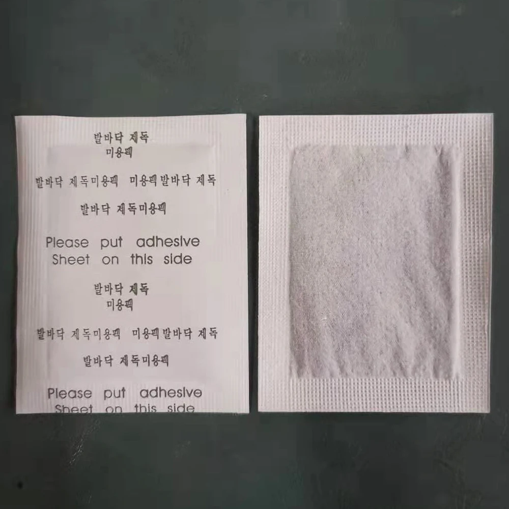 Детокс-пластырь для ног тела токсинов очищения похудения трав Детокс-Пластыри