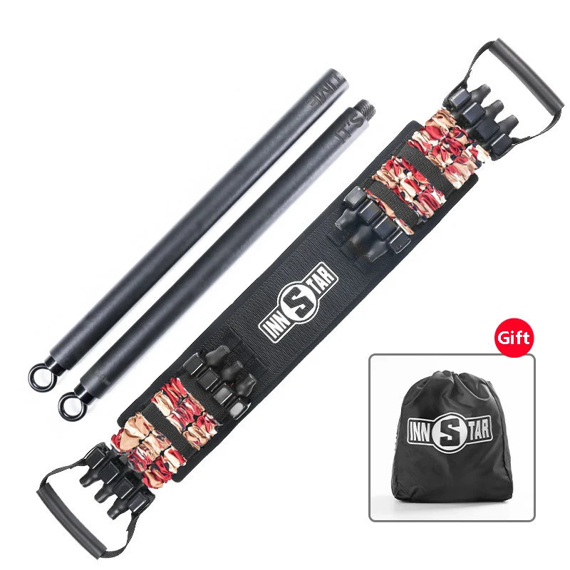 

Adjustable with Iron Bar Rubber Push Up Bands Pull Rope for Chest Arm Home Gym Muscle Strength Exercise Training Dropshipping