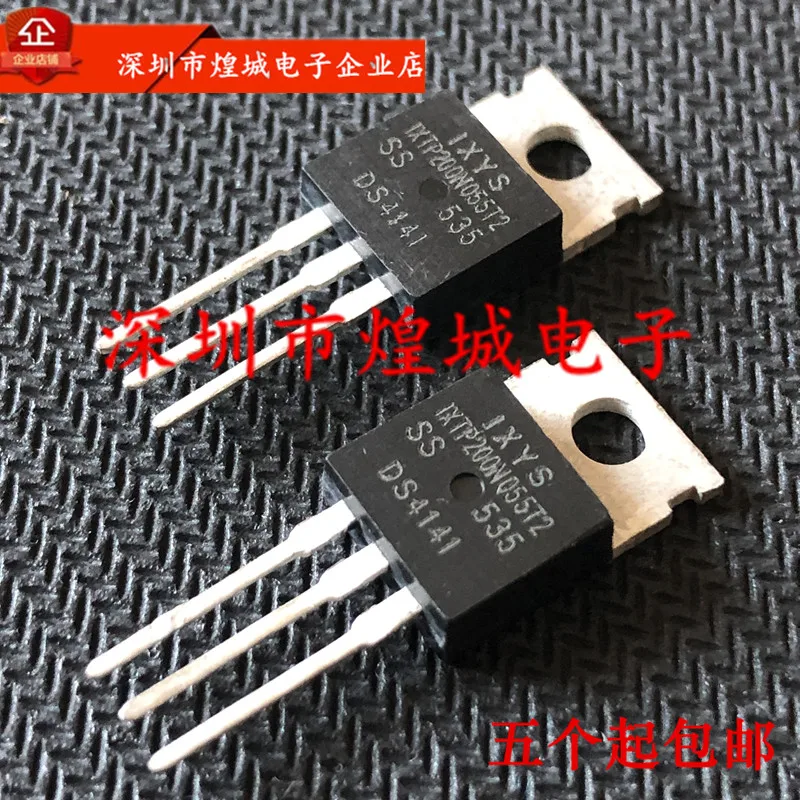

10 шт./лот IXTP200N055T2 TO-220 55V 200A 5
