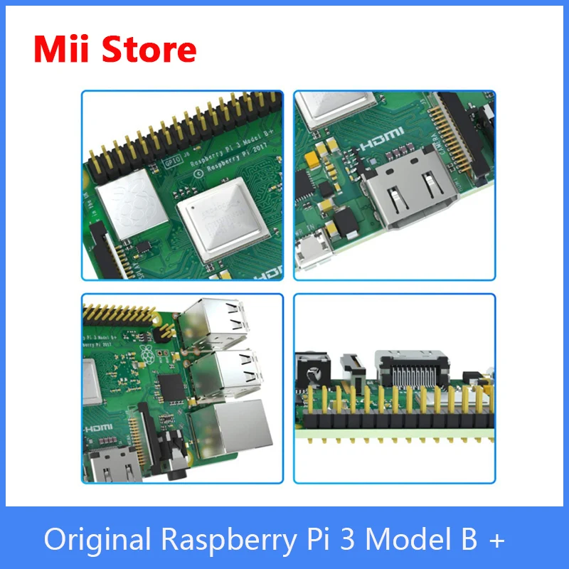 Raspberry 3 Model B +  1, 4  64-   ARM Cortex-A53  Wi-Fi  Bluetooth