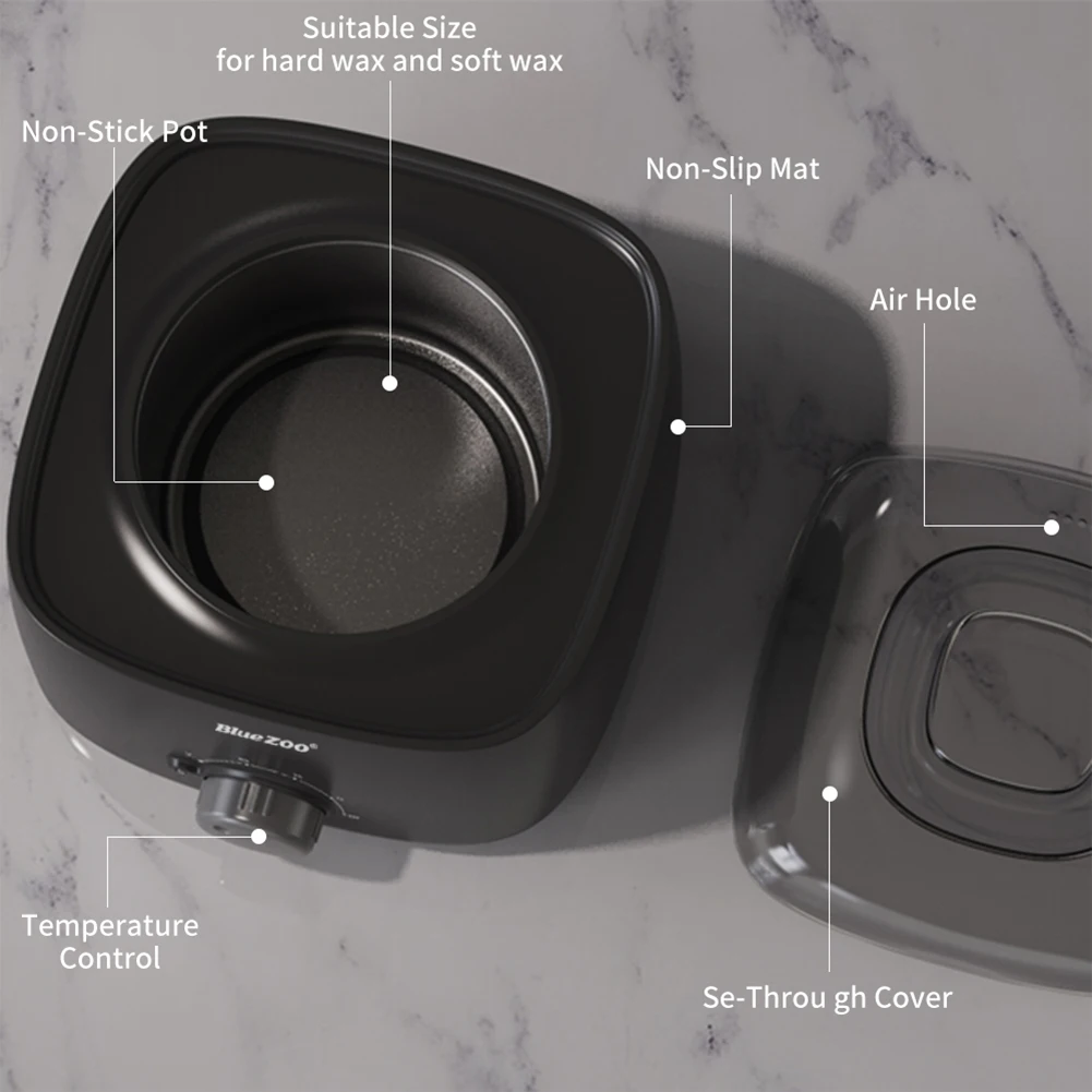 

500CC Hair Removal Wax-melt Machine Heater Wax Melting Machine Skin Care Tool Hair Removal Machine Waxing Kit