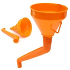 Универсальная пластиковая большая Гибкая Воронка для топлива, грузовика, автофургона, запчасти для ремонта, длина 240 мм