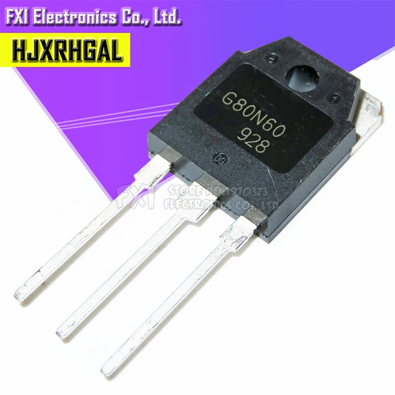 

10Pcs G80N60UFD SGH80N60UFD TO-3P SGH80N60 TO-247 80N60