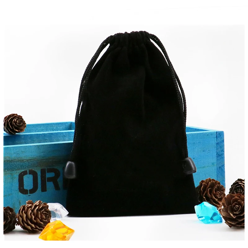 Бархатные сумки с драконами для украшений мешочки на шнурке упаковки подарков