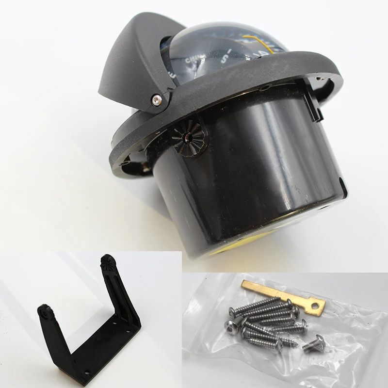 Поворотный Морской Компас для автомобиля морской направляющий шар с магнитной