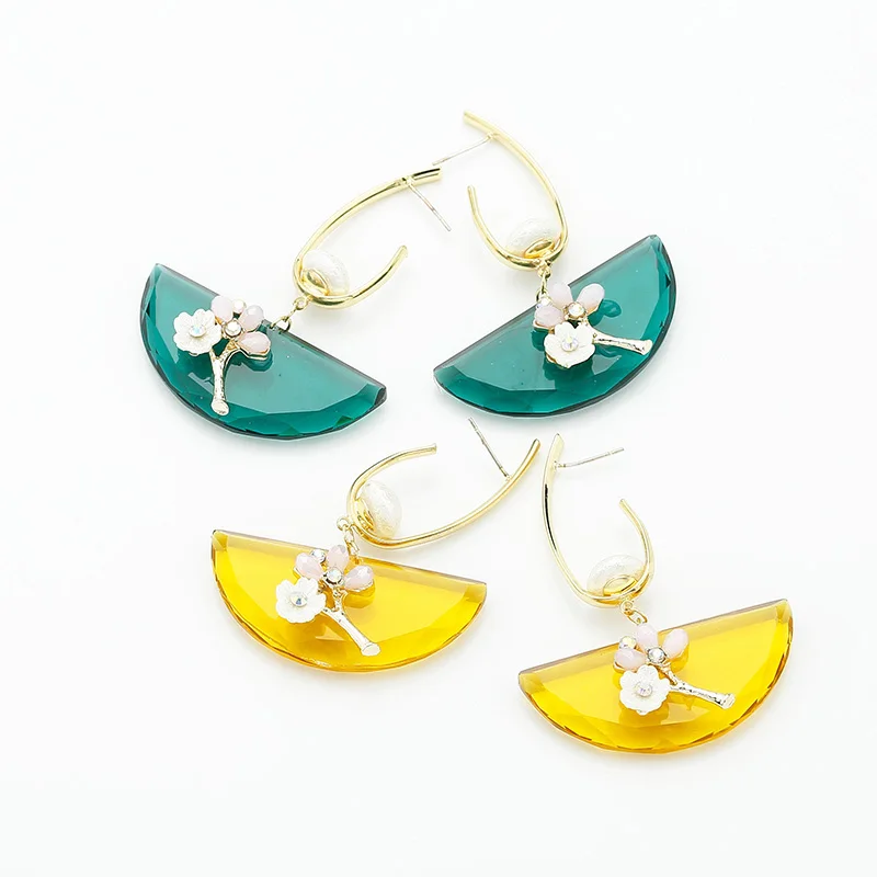 Yhpup Модные Элегантные классические корейские серьги с жемчужинами висячие