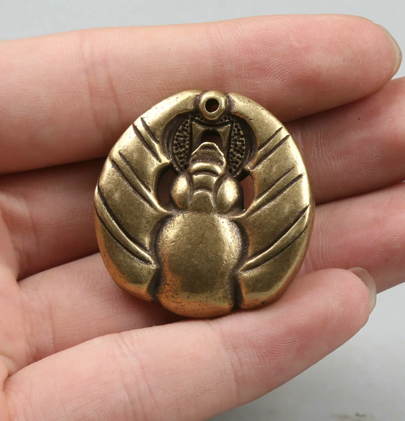 Коллекция редких китайских сувениров 34 мм/1 3 дюйма маленькая бронзовая