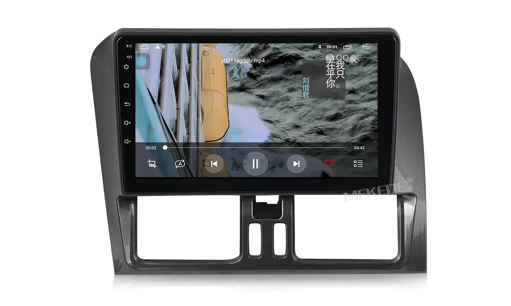 9 дюймов Android 9,0 автомобильный DVD мультимедийный плеер для Volvo XC60 2010 2011 2012 с gps навигацией Wifi Bluetooth автомобильный стерео радио