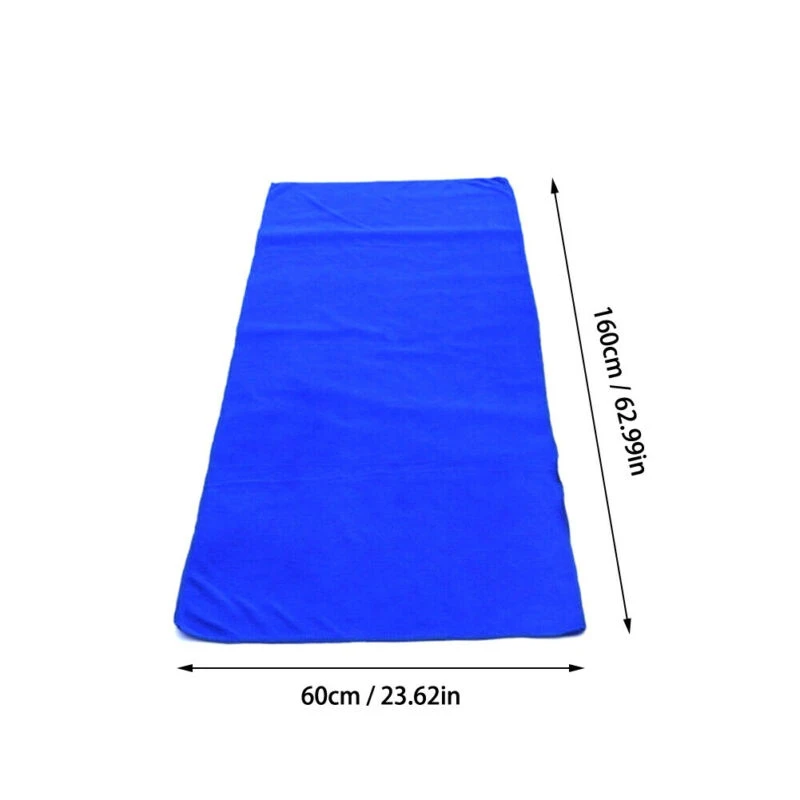 

Rag Car Cleaning Towel Blue Lightweight Care Households Polishing Drying