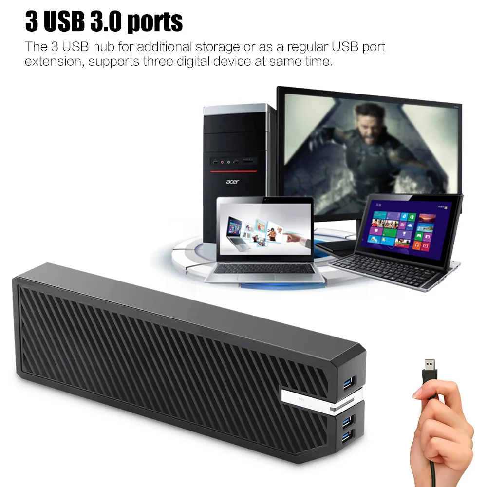 Новый внешний адаптер для хранения жесткого диска USB 3 0 XBOX ONE аккумулятор памяти