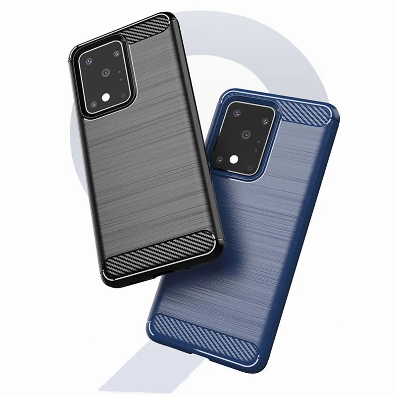 Новый чехол из углеродного волокна для Samsung Galaxy S20 Plus Ultra S10 S10E S8 S9 J2 Pro J3 J4 J6 J7 J8 2018