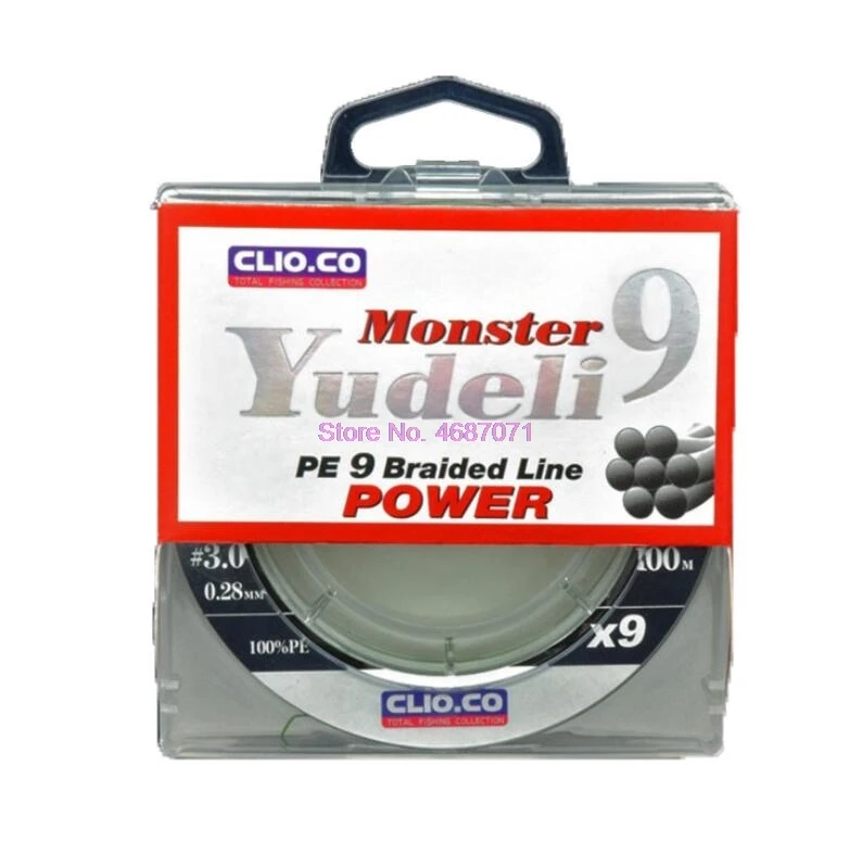 Плетёная леска для ловли карпа 50 шт. 9 нитей|Рыболовные лески| |