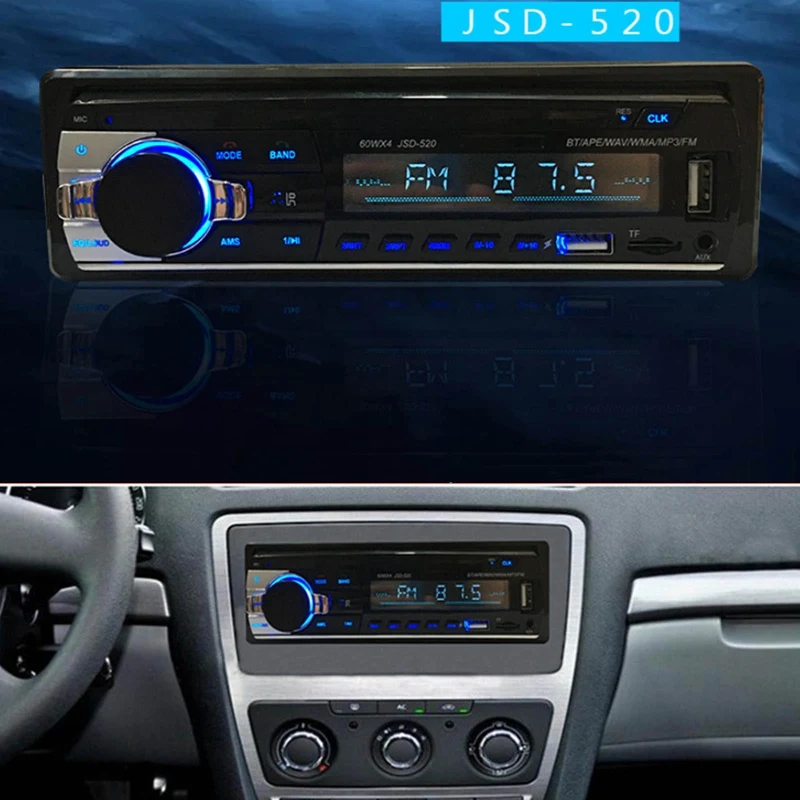

Car Radio Stereo Player Digital Bluetooth Hands-free Call Car MP3 Player Radio Stereo Audio Music USB/SD With In Dash AUX Input