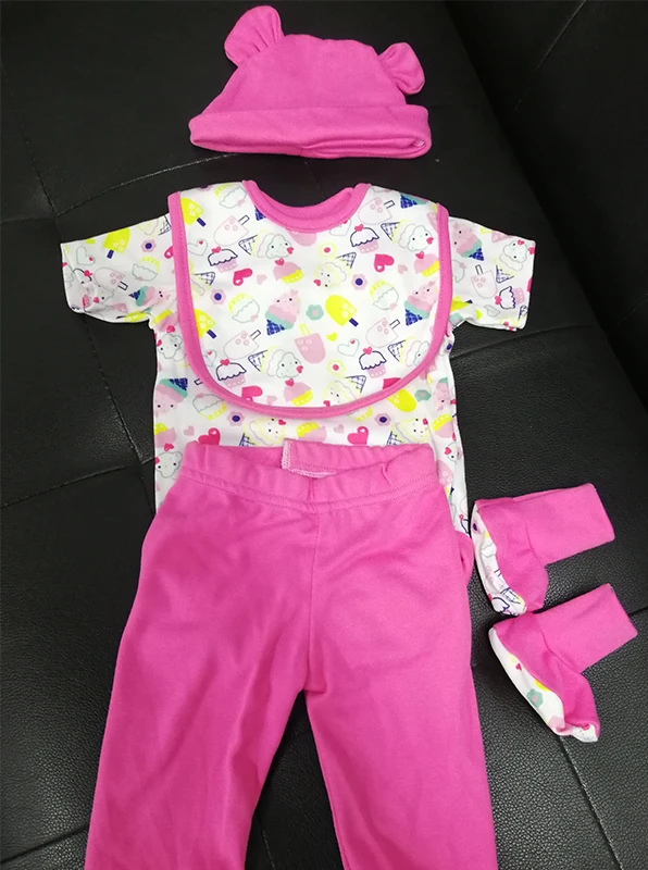 Reborn baby doll Clothes розовые/синие платья для девочек одежда подходит нашего магазина
