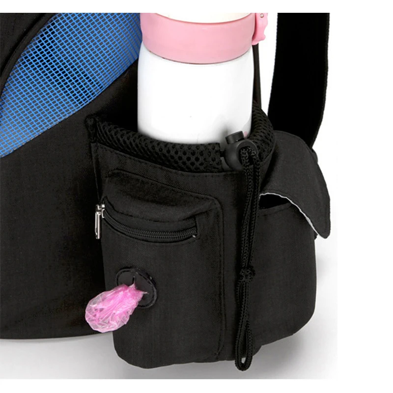 

Portable Mesh Dog Bag Breathable Dog Backpack Large Size Carrying Bag Outdoor Travel Pet Carrier