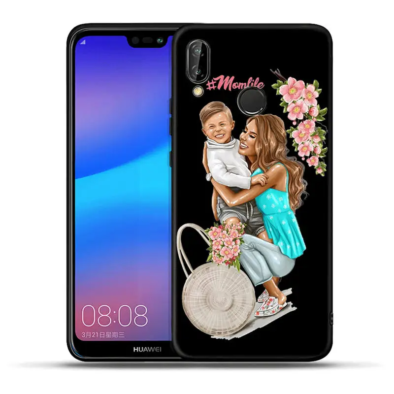 H1172 Для huawei Mate10 20 Lite Pro P9 P10 P20 P8 Lite P20 P30 Pro P Smart модный семейный супер мама и папа мальчик девочка чехол для телефона - Цвет: H1172
