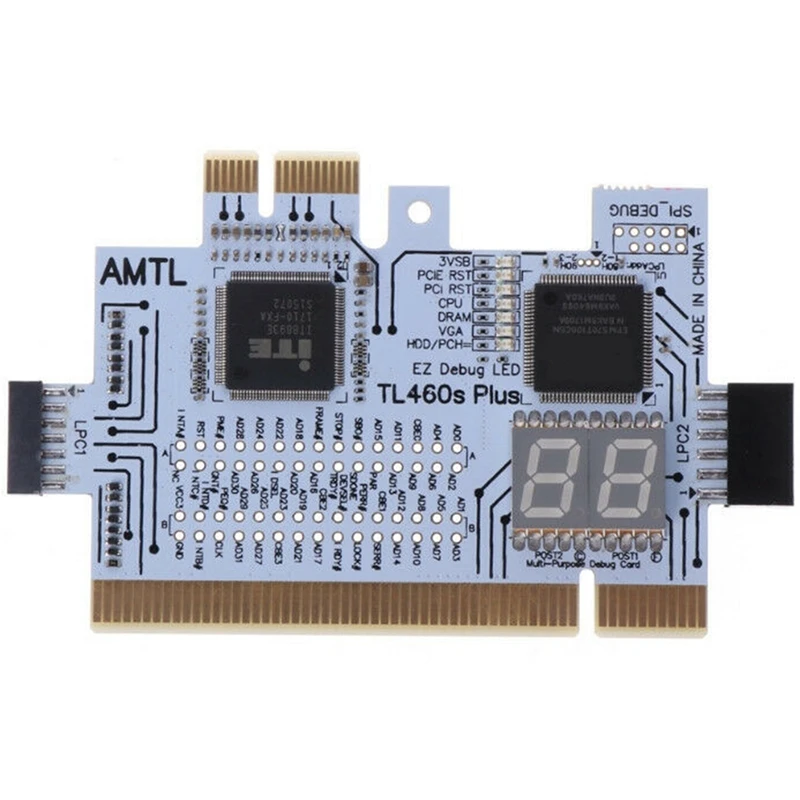 Инструмент для обнаружения PCI E LPC многофункциональная диагностическая карта