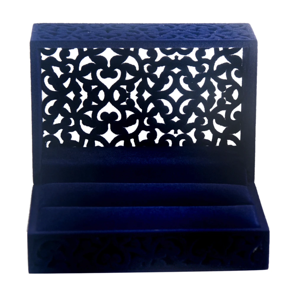 

Ring Box Storage Holder Gift Display Jewelry Engagement Wedding Organizer