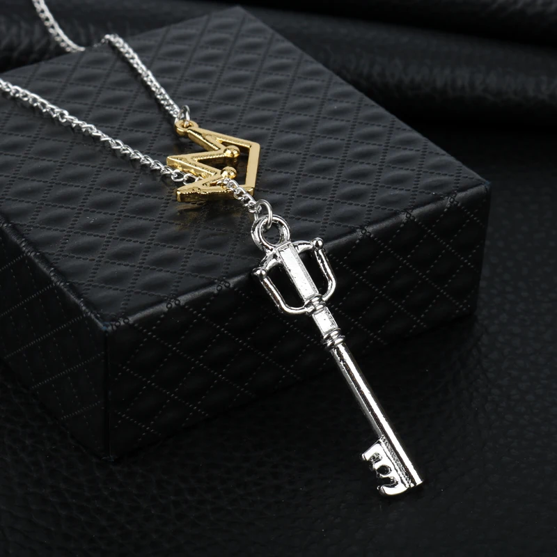 Анимационная бижутерия ожерелье с изображением царства сердца забвения брелок