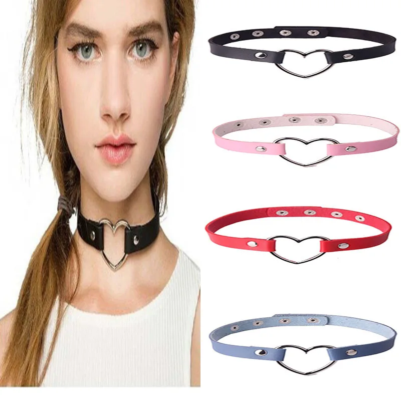 

WOMEN Synthetic Leather Soft girl collar Horns cosplay Heart-shaped collar Sailor moon accessories Cosplay Sexy collar