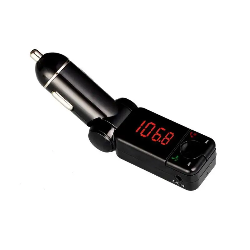 

Hot Sale Car Bluetooth 5.0 FM Transmitter Wireless Handsfree Player Auto Charger Receiver Dual Fast USB 5V/2A MP3 Audio 2.1 D6U6
