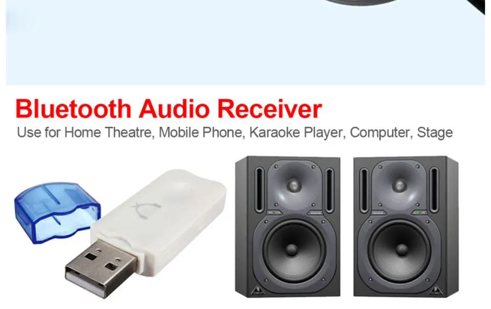 Roreta USB беспроводной Bluetooth приемник адаптер стерео аудио музыкальный приемник для автомобиля домашний динамик поддержка функция громкой связи