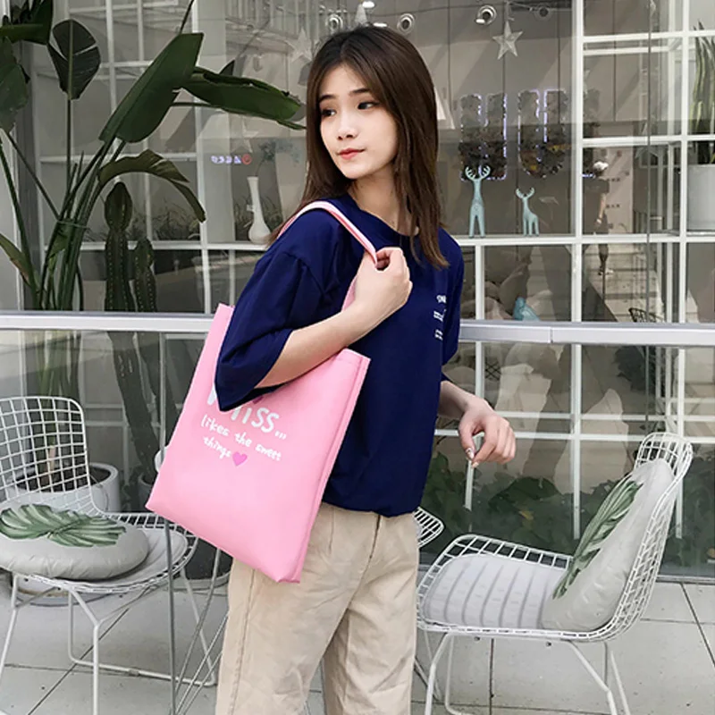 4pcs/set Children Bags Teenage Students Zipper Shoulder Canvas Backpacks Girls School Backpack Kids Letters Printing Women | Дом и сад