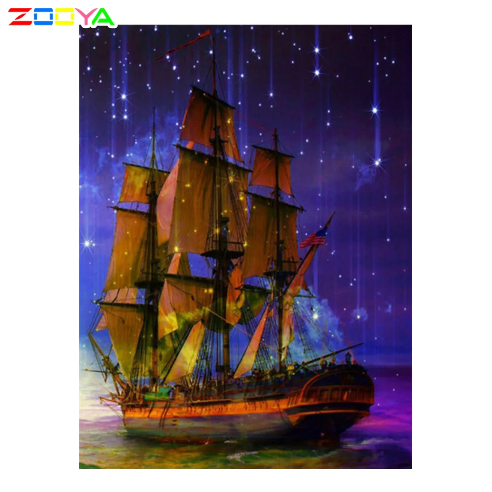 ZH064-6 Полная дрель квадратная 5D алмазная картина Распродажа Алмазная вышивка пейзаж Картина, Алмазная мозаика полный макет домашний декор ZH064 - Цвет: ZH064-6