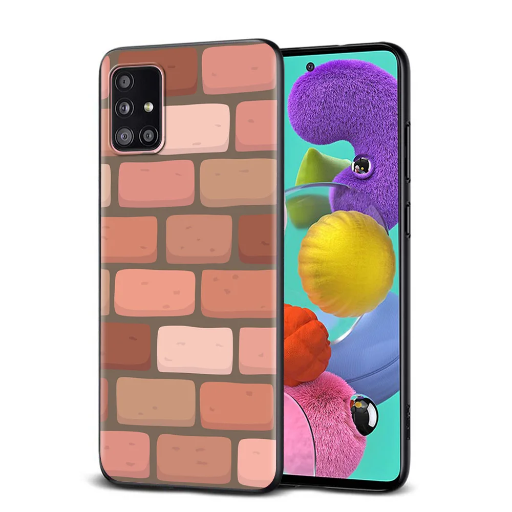 

Case For Samsung A71 A52 A51 A21s A21 Cover for Galaxy A12 A91 A72 A42 A41 A32 A31 Fundas Fashion Wall TPU Coque