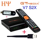 100 шт. GTMEDIA V7 S2X DVB-S2 HD спутниковый ресивер Youtube PowerVU CCa z5 mini Newca GTMEDIA V7S