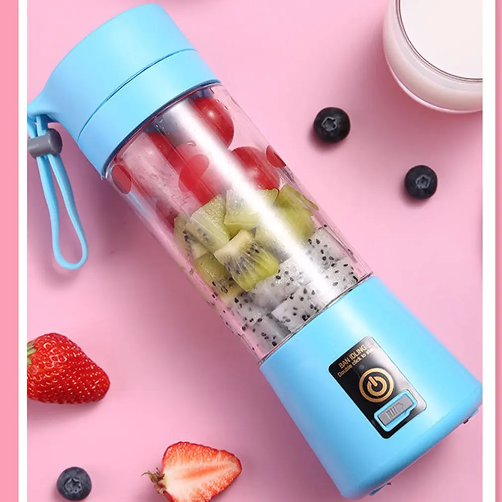 

Portable Size USB Electric Fruit Juicer Handheld Smoothie Maker Blender Stirring Rechargeable Mini Portable Juice Cup Water