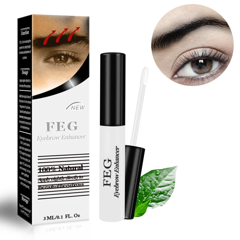 Корректор FEG для бровей Сыворотка роста Жидкий Макияж более толстые