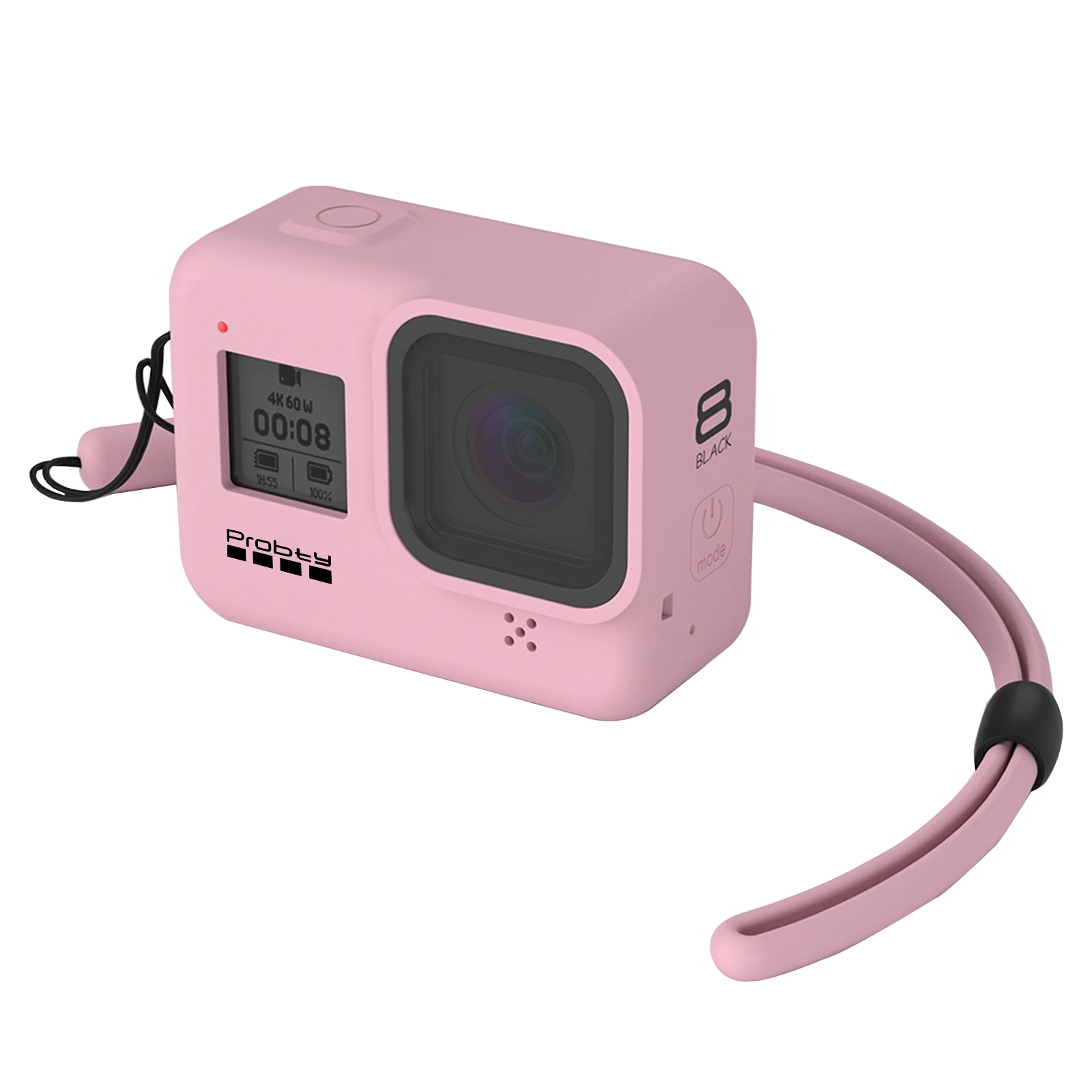 Gopro Hero 8 силиконовый чехол+ ремешок, чехол для Gopro 8 аксессуары для экшн-камеры