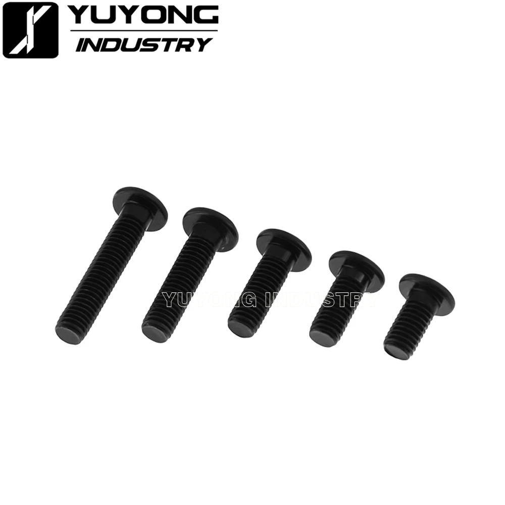 25 шт./упак. M5 * 6/8/10/12 мм черные низкопрофильные винты для v slot/T slot accessories|screw screw|screws